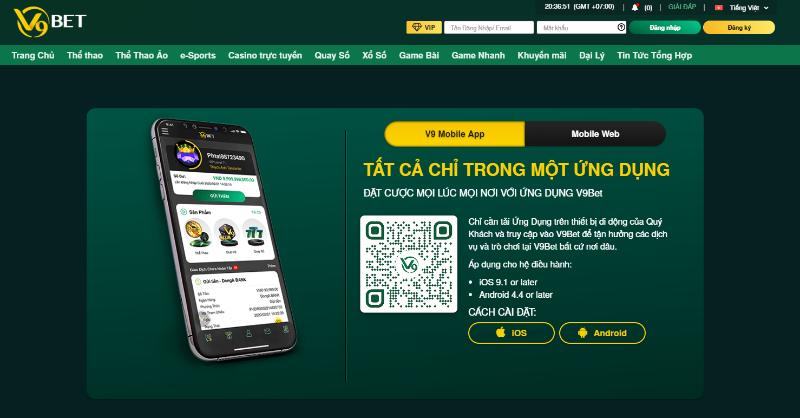 dang ky v9bet dien thoai Hướng dẫn đăng ký V9bet trên điện thoại